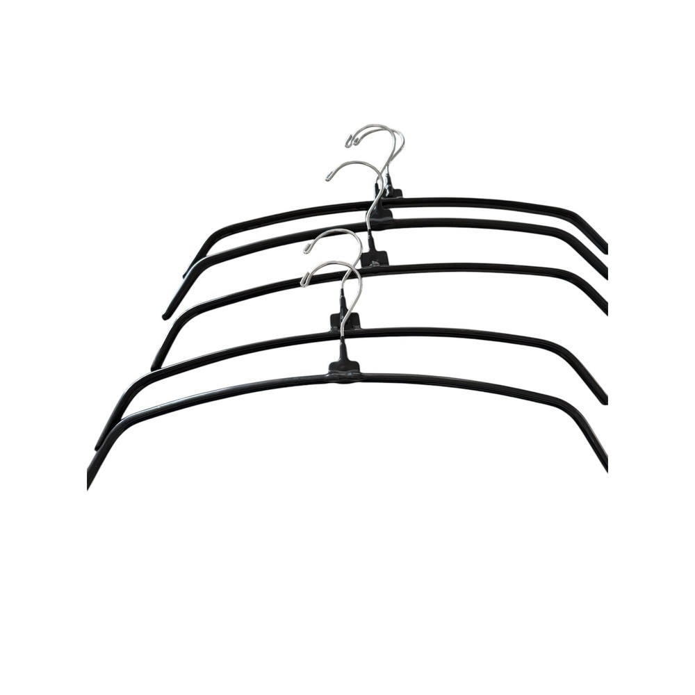 5‎ Chico's Chico  ORIGINAL Black Wire Clothes Hanger Rare Non Slip Metal